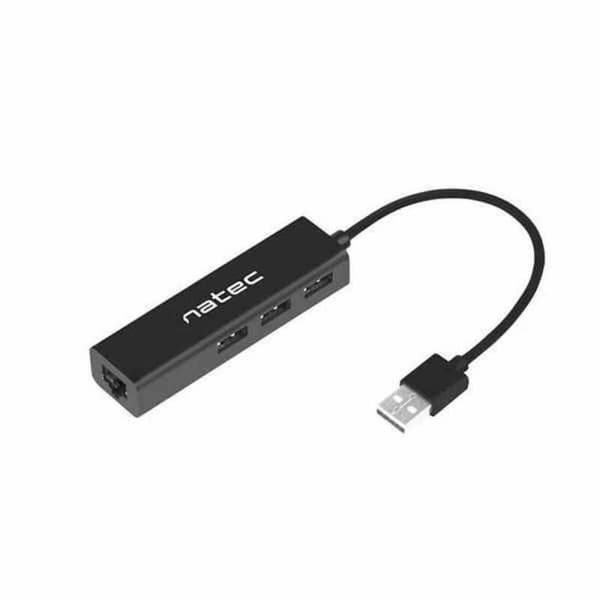 USB-HUB Natec Dragonfly Svart (1 antal)
