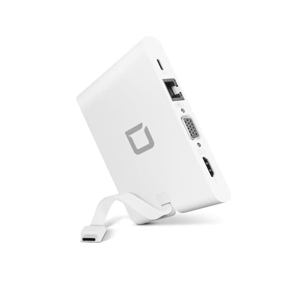 USB-HUB Dicota D31729 Vit
