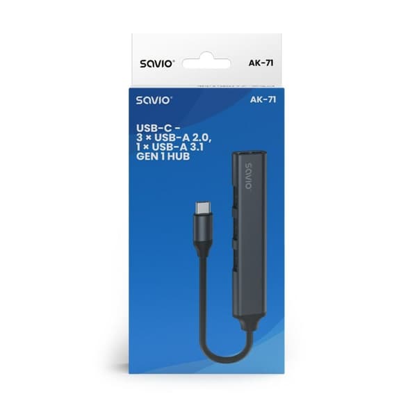 USB-HUB Savio AK-71