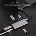 Miniatyrbild 6 av 11: USB-HUB NANOCABLE 10.16.1009 Grå (1 antal)