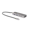 Miniatyrbild 5 av 7: USB-HUB-C Startech 10G2A1C25EPD-USB-HUB Grå