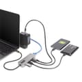 Miniatyrbild 7 av 7: USB-HUB-C Startech 10G2A1C25EPD-USB-HUB Grå