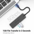 Miniatyrbild 3 av 5: USB-HUB-C Vention TGKBB