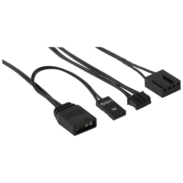 USB Hub Aerocool H66F Sort