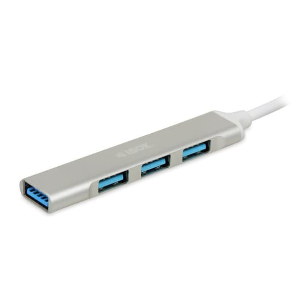 USB Hub Ibox IUH3FAS USB x 4 Hvid