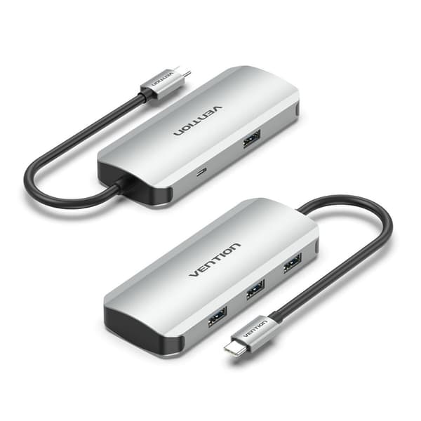 USB Hub Vention TNAHB Grå