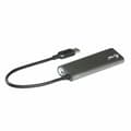 Miniatyrbilde 1 av 3: USB Hub i-Tec U3HUB448 Sølv Svart Grå
