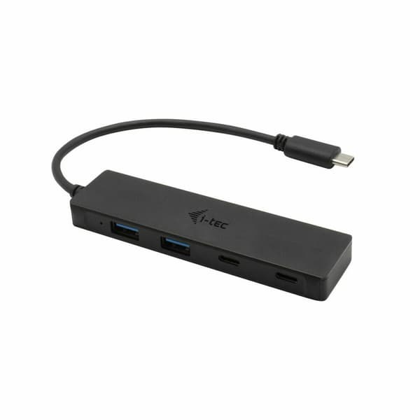 USB Hub i-Tec C31HUBMETAL2A2C Svart