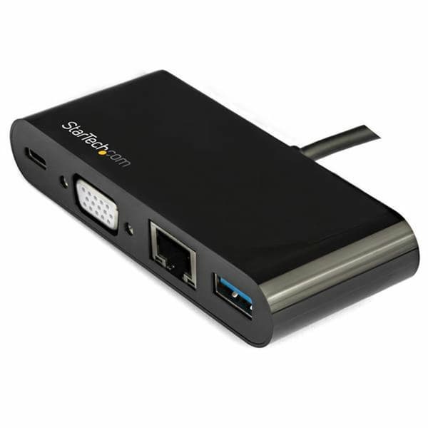 USB-keskitin Startech DKT30CVAGPD Musta