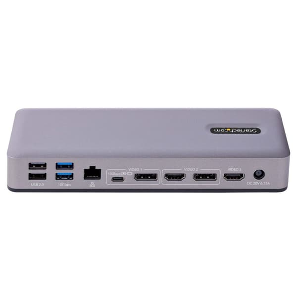 USB-keskitin Startech DK31C3MNCRUE 60 W