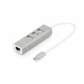 Pikkukuva 1 / 2: USB-keskitin Digitus Harmaa Hopeinen Alumiini