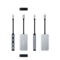 Miniatyrbilde 3 av 11: USB Hub NANOCABLE 10.16.1005 Grå (1 enheter)
