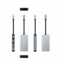 Miniatyrbilde 2 av 11: USB Hub NANOCABLE 10.16.1005 Grå (1 enheter)