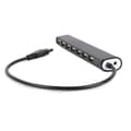 Miniatyrbillede 3 af 7: USB Hub GEMBIRD UHB-U2P7-04 Sort