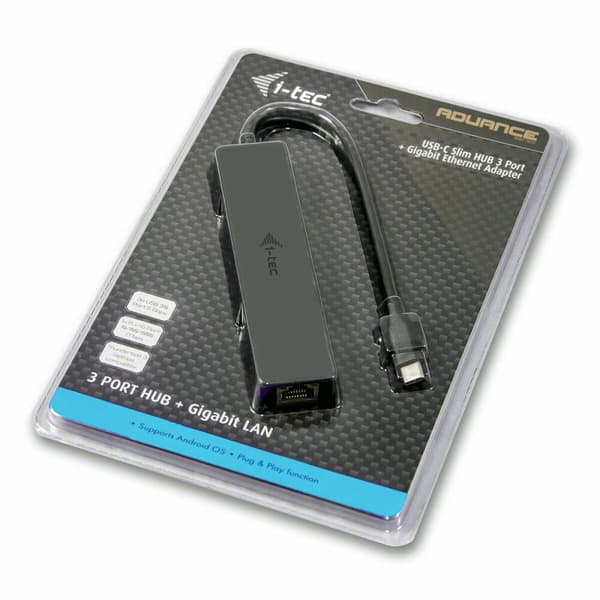 USB-keskitin i-Tec C31GL3SLIM