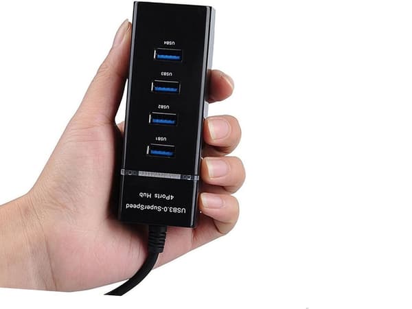 USB 3.0-Hubb - 4-Portar