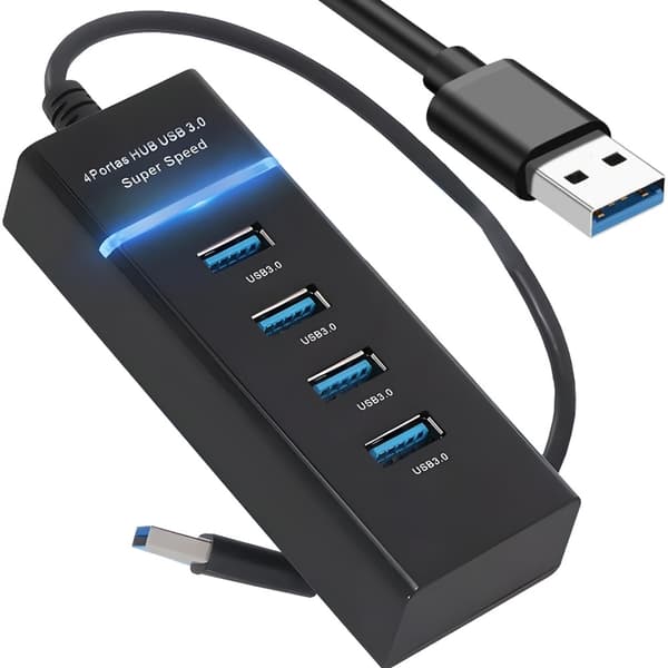 USB 3.0-Hubb - 4-Portar