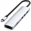 Miniatyrbillede 3 af 7: Satechi 7-i-1 USB-C Slim Multiport -adapter med Ethernet, sølv