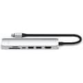 Miniatyrbillede 6 af 7: Satechi 7-i-1 USB-C Slim Multiport -adapter med Ethernet, sølv