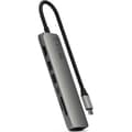 Miniatyrbillede 2 af 9: Satechi 7-i-1 USB-C Slim Multiport-adapter med Ethernet, stjernestensgrå