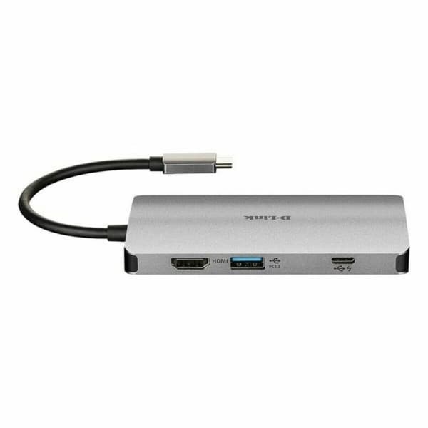 USB Hub C D-Link DUB-M810 Sølv 100 W