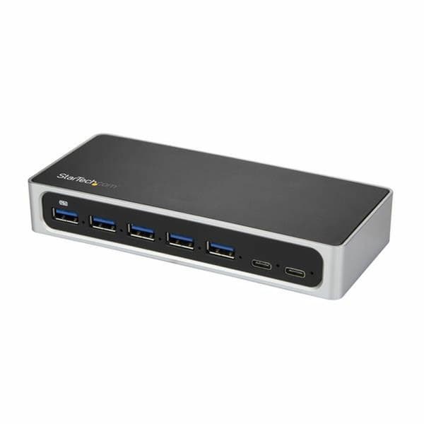 USB-HUB Startech HB30C5A2CSC Svart Silvrig Svart/Grå