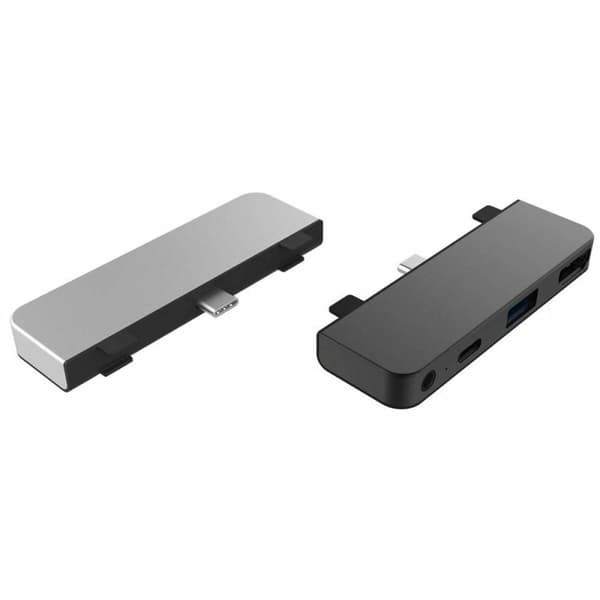 USB-HUB Hyper HD319E-Grey Grå
