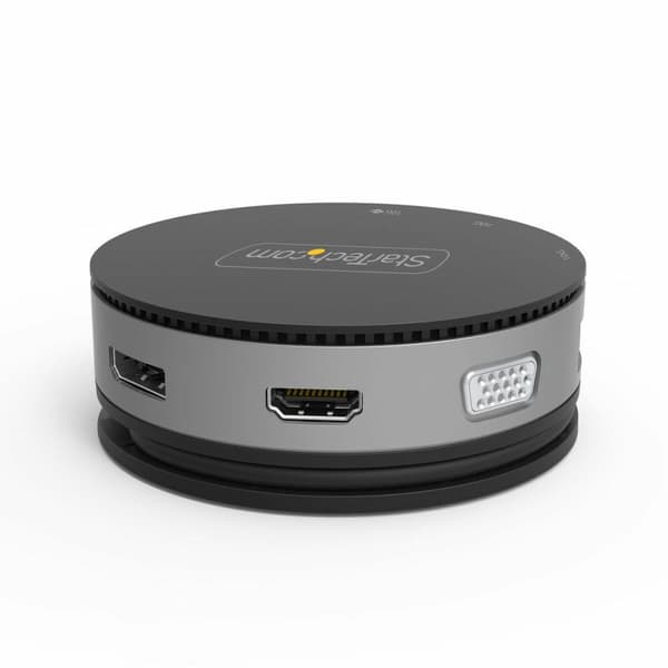 USB-HUB Startech DKT31CHDVCM Svart