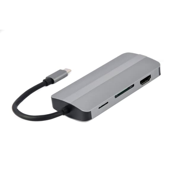 USB-HUB GEMBIRD A-CM-COMBO8-02