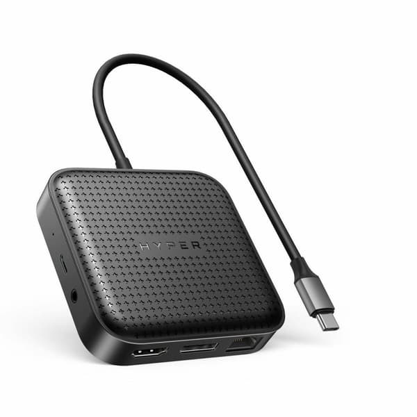 USB-HUB Hyper HD583-GL Svart 100 W