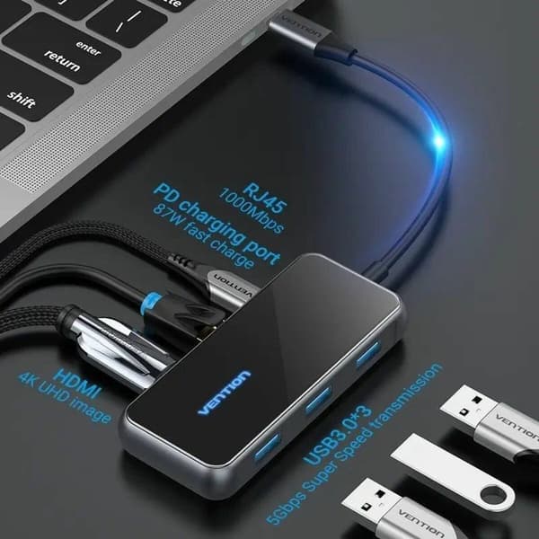 USB-HUB Vention TFFHB
