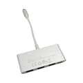 Miniatyrbillede 2 af 2: USB Hub C CoolBox COO-HUC3U3PD Aluminium