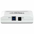 Miniatyrbillede 3 af 3: USB Hub Trendnet TU3-H4               Hvid