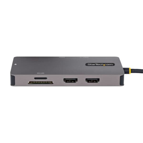 USB Hub Startech 120B-USBC-MULTIPORT Grå 15 W