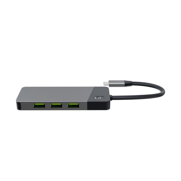 Docking-station Green Cell HUBGC01 Sølvfarvet