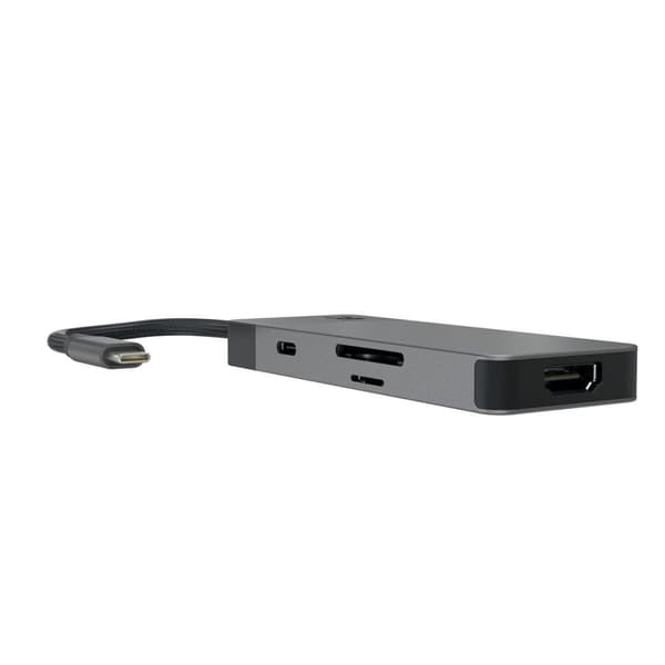 Docking-station Green Cell HUBGC01 Sølvfarvet