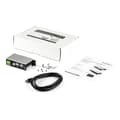 Miniatyrbillede 1 af 4: USB Hub Startech HB20A4AME Sort