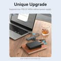 Miniatyrbillede 6 af 8: USB Hub Vention CHLBB Sort (1 enheder)