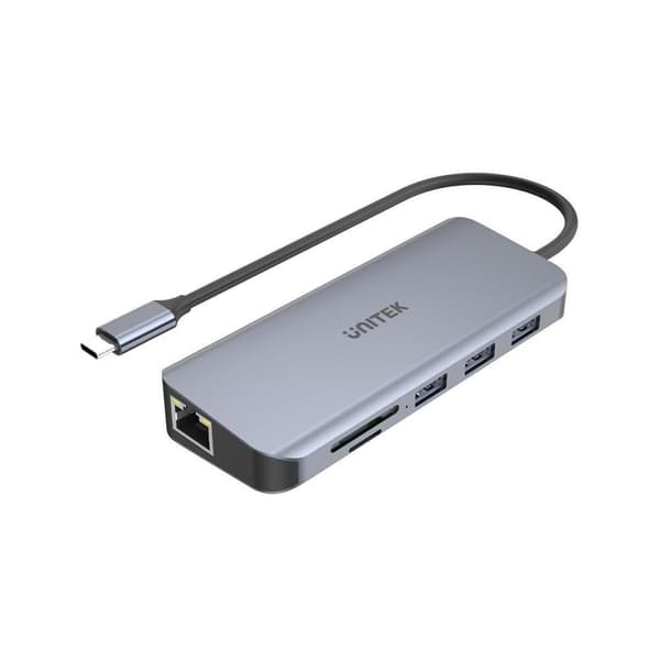 Docking-station Unitek D1026B Grå (1 enheder)