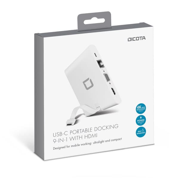 USB-keskitin Dicota D31729 Valkoinen