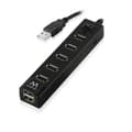 Miniatyrbild 2 av 3: USB-HUB Ewent EW1130 Svart