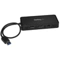 Miniatyrbild 2 av 4: STARTECH USB 3.0 Dual Display DisplayPort 4K 60Hz dockningsstation för bärbar dator - 2x DP 4K 60Hz eller 1x DP 5K 60Hz