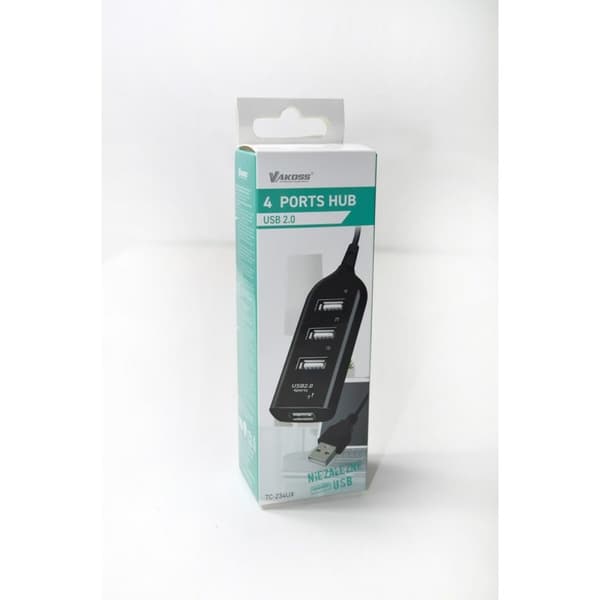 USB-HUB Vakoss TC-234UX Vit Svart