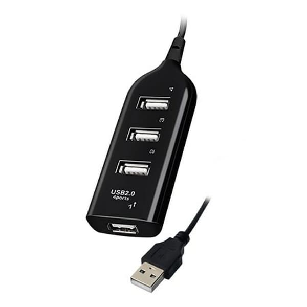USB-HUB Vakoss TC-234UX Vit Svart
