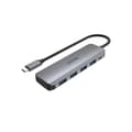 Miniatyrbild 1 av 5: USB-HUB Unitek P5+ Grå