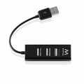 Miniatyrbild 1 av 4: USB-HUB Ewent EW1123 Svart