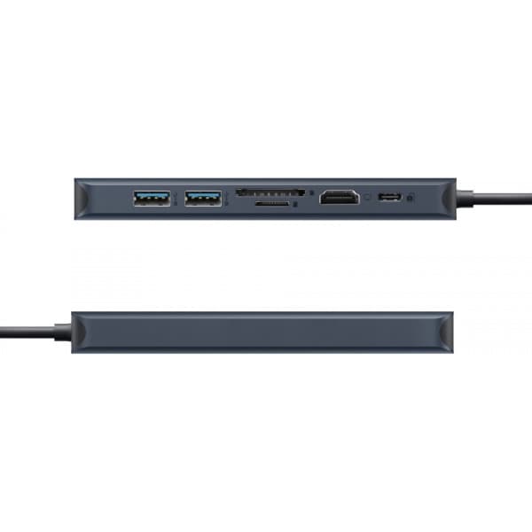 HyperDrive Next 7-port USB-C-hub, midnatsblå