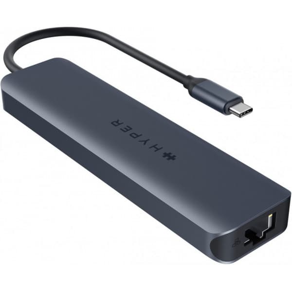 HyperDrive Next 7-port USB-C-hub, midnatsblå