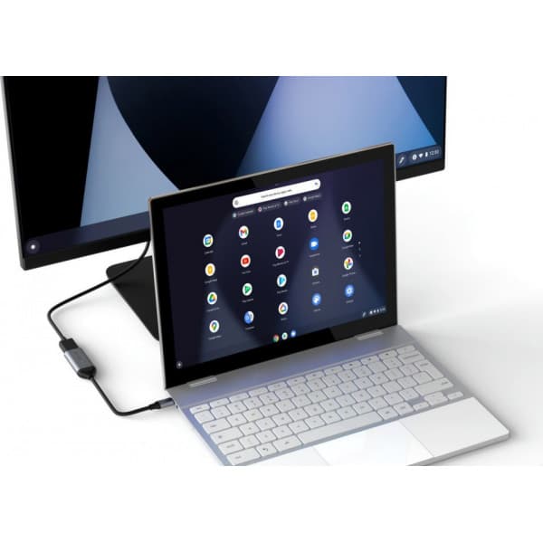 Hyper HyperDrive USB-C til 4K 60Hz HDMI-adapter, stjerneskærmgrå