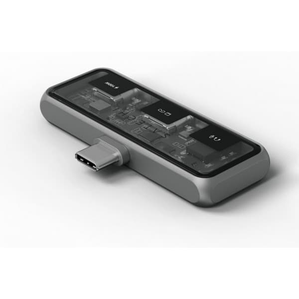 Satechi Mobile XR -USB-C-hubb med ljudåtergivning, stjärngrå